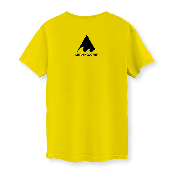 Wild Waves M / Yellow / Mens Long Sleeve