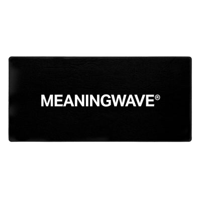 MEANINGWAVE CLASSICS TEXT Desk Mat