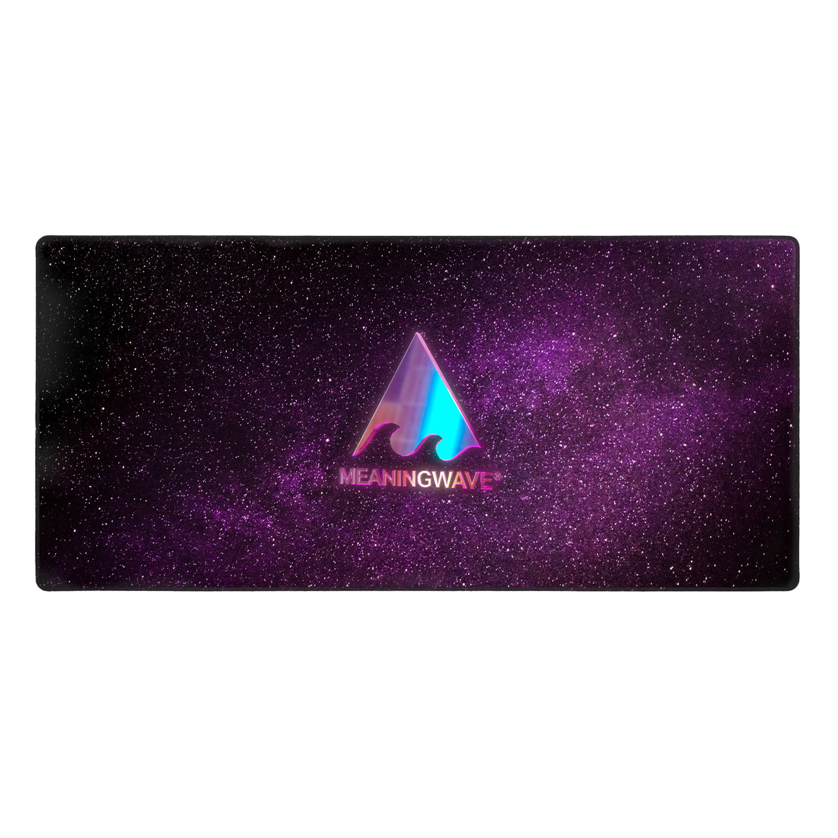 PURPLE GALAXY Desk Mat