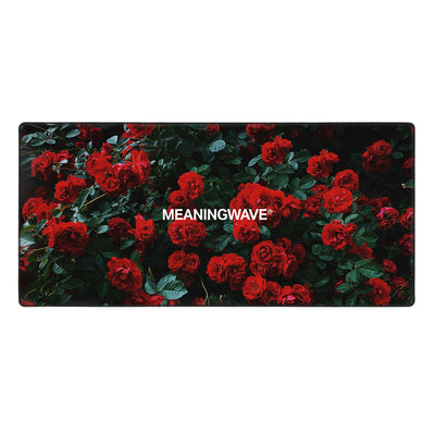 MEANINGWAVE ROSES Desk Mat