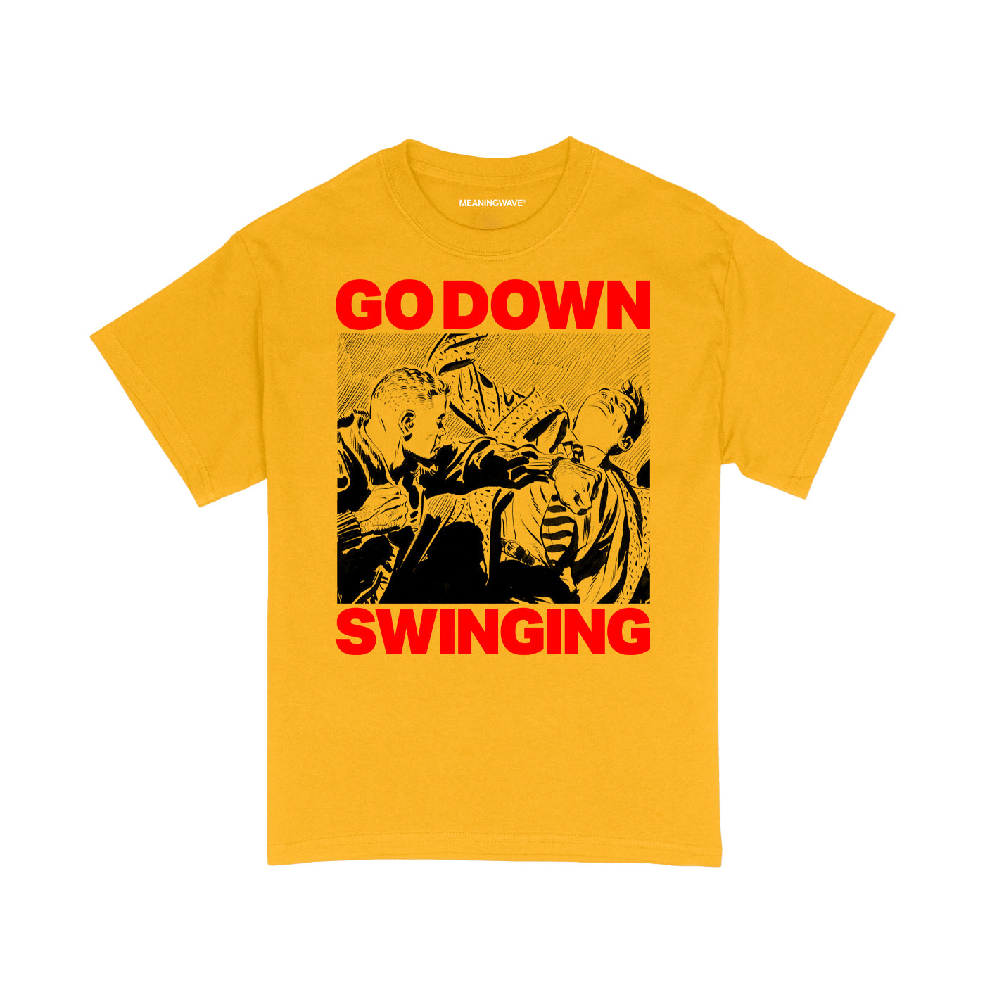 GO DOWN SWINGING ft. Jocko Willink | Cotton Shirt in YELLOW